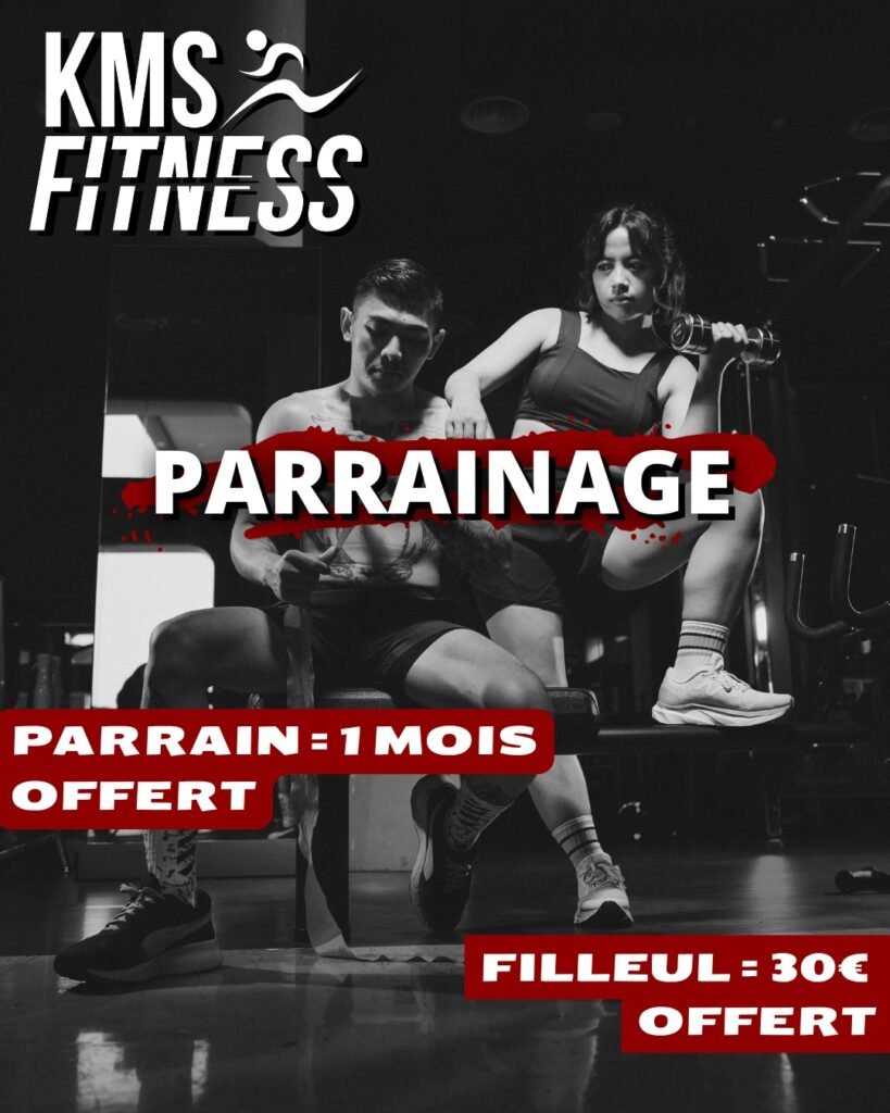 Offre de parrainage KMS Fitness