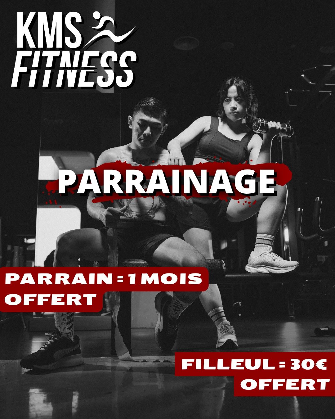 Offre de parrainage KMS Fitness